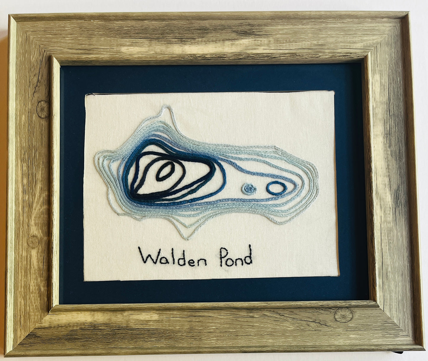Stitched Depths of Walden (Heavy Chain Stitch)