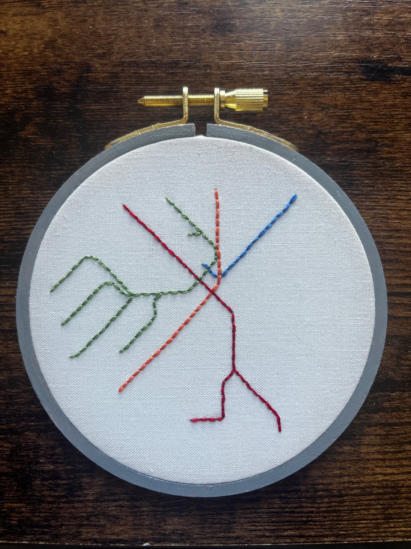 Lines of the T (MBTA Map - 4 inch)