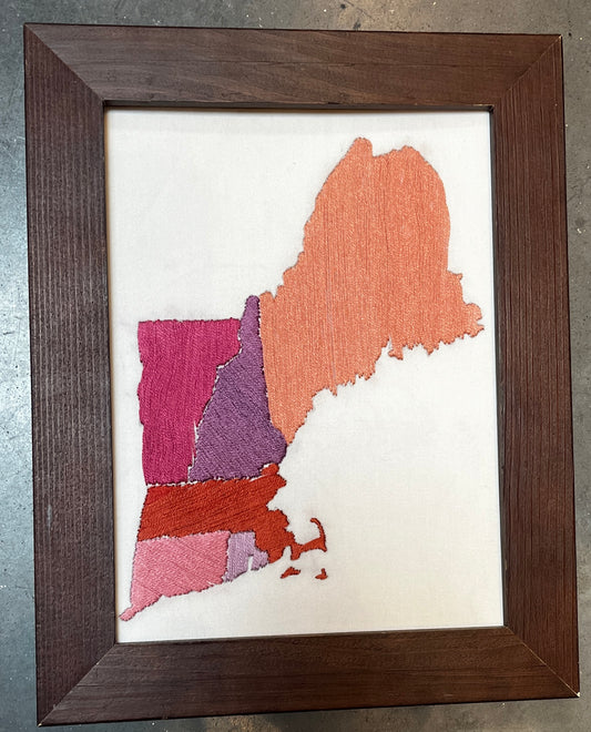 Summer sunset in New England
