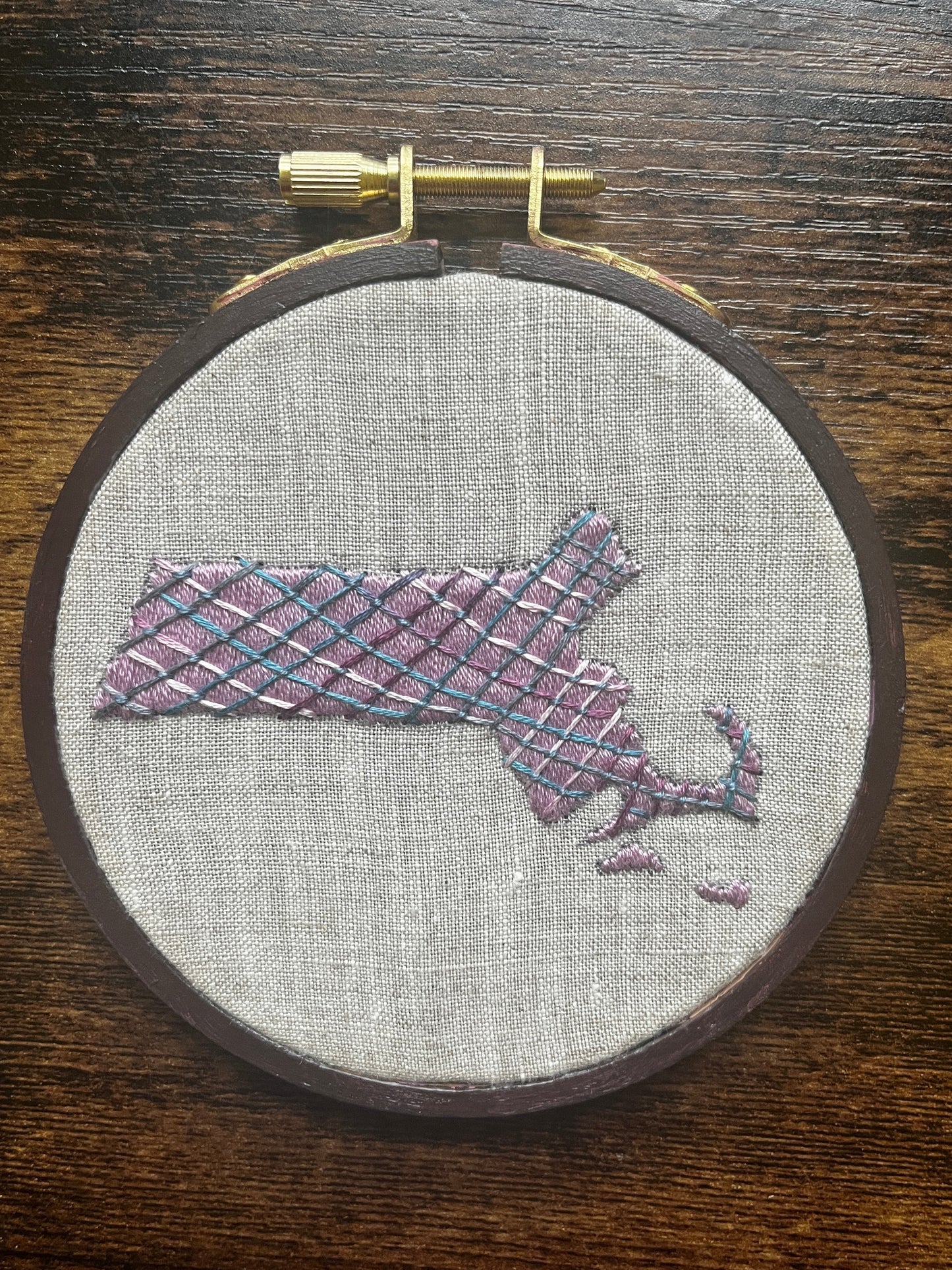 Massachusetts in Purple