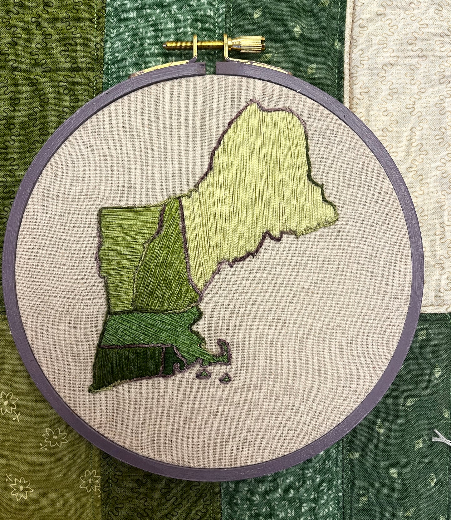 Spring Greens in New England