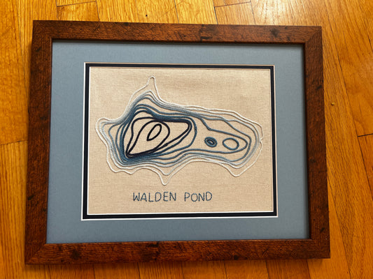 Stitched Depths of Walden (Heavy Chain Stitch)