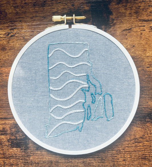 Waves of Rhode Island - 6 inch