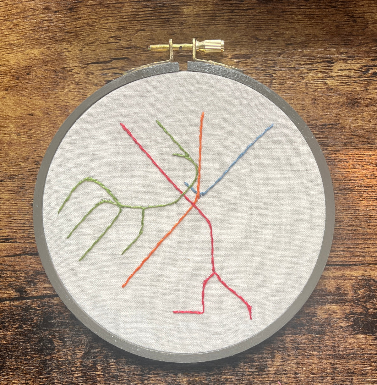Lines of the T (MBTA Map - 6 inch)